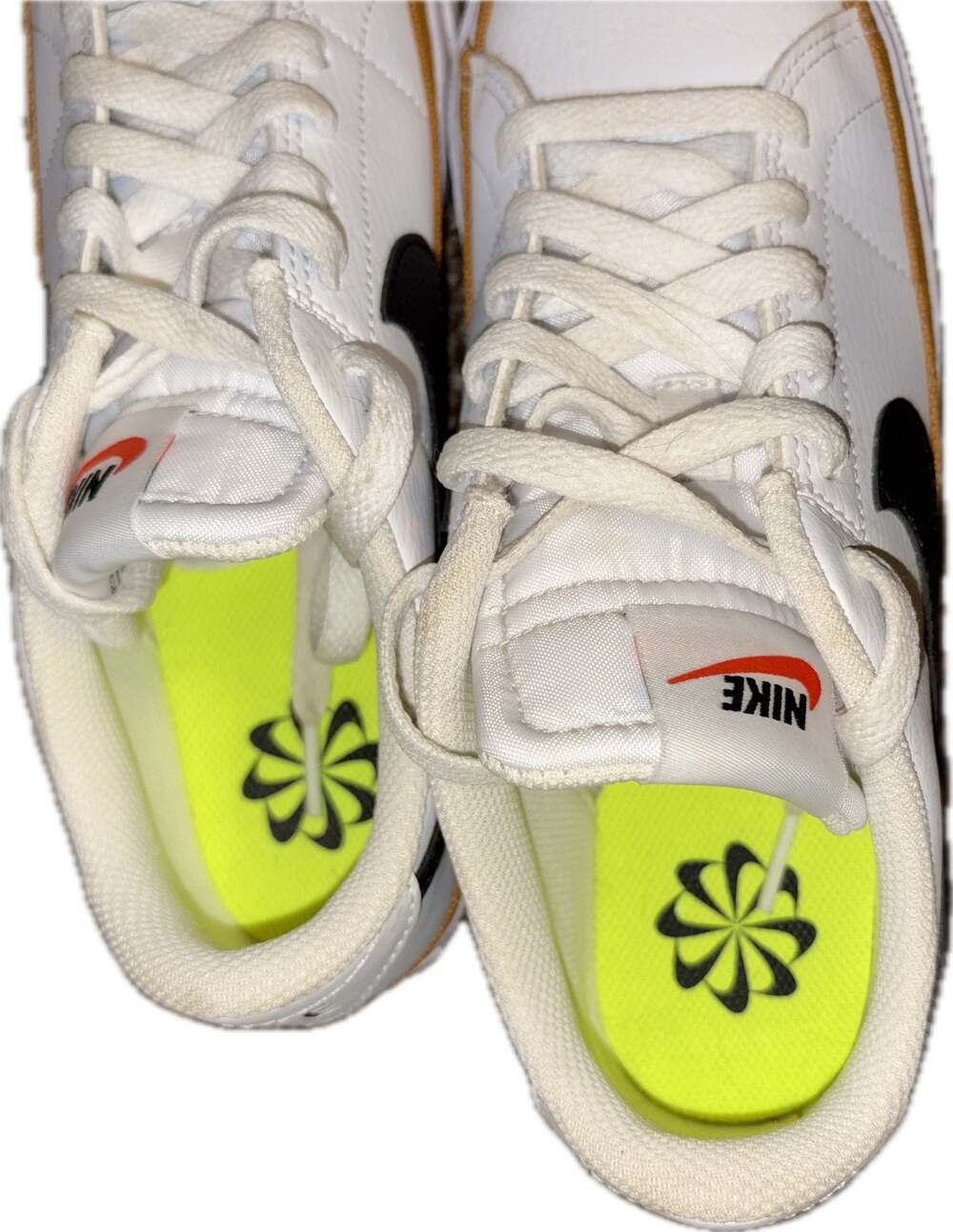 Nike Court Legacy Next Nature Women's White/Desert Ochre/Black Dh3161-100 - Picture 4 of 5